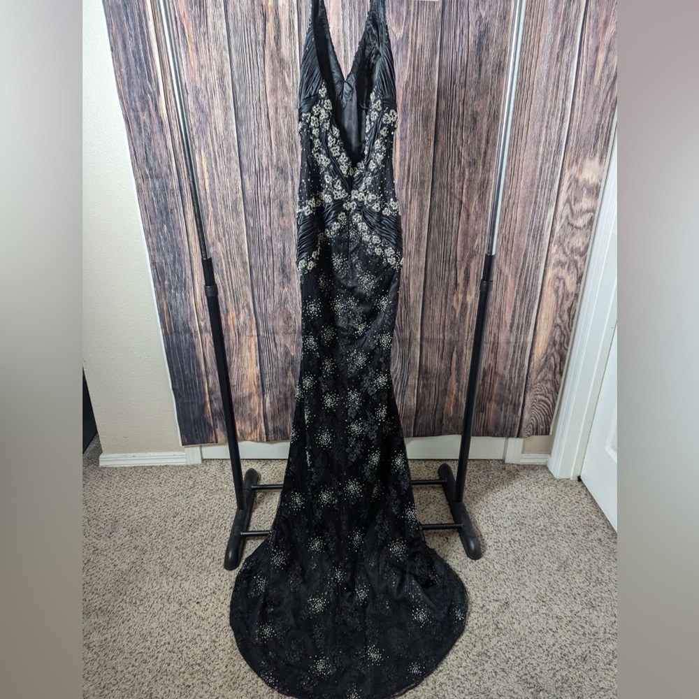 Claire’s Collection Black Pageant Dress